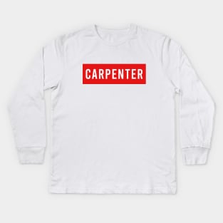 Carpenter Kids Long Sleeve T-Shirt